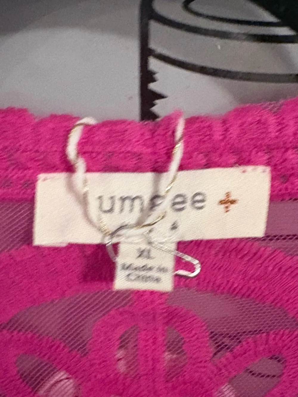 ✨ Umgee Pink Lace Kimono | Size XL | NWT | Boho Duster ✨ - Picture 4 of 5